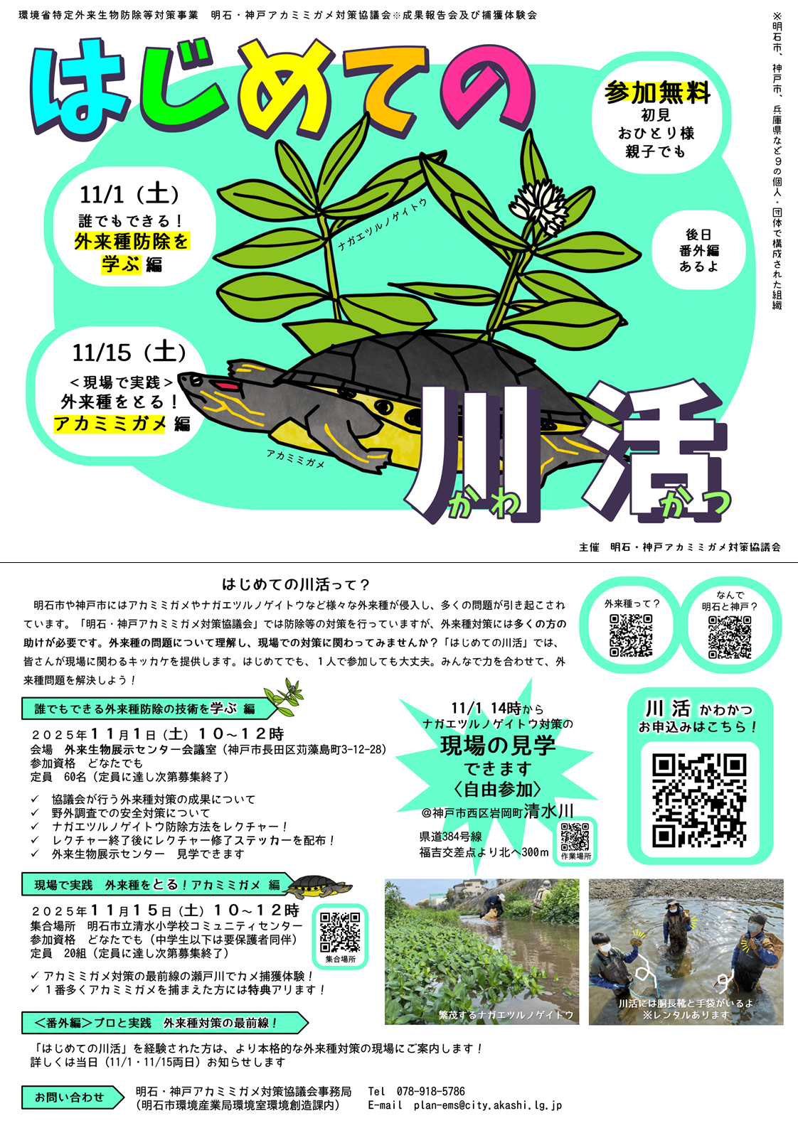 はじめての川活